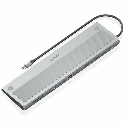 USB Hub Aisens Black 100 W 50 W