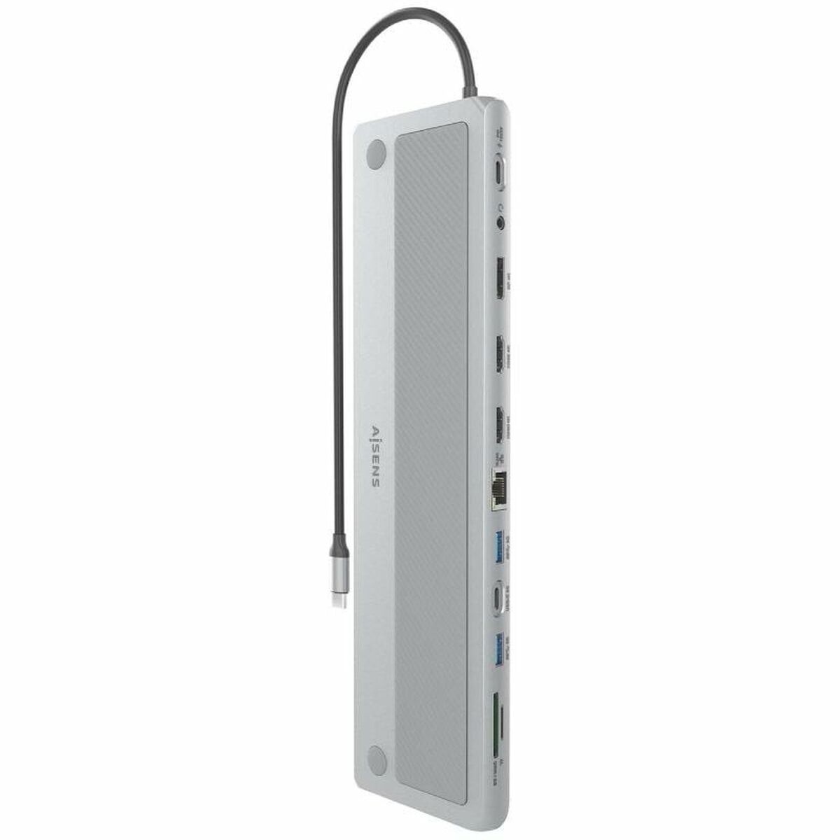 USB Hub Aisens Black 100 W 50 W