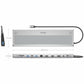 USB Hub Aisens Black 100 W 50 W