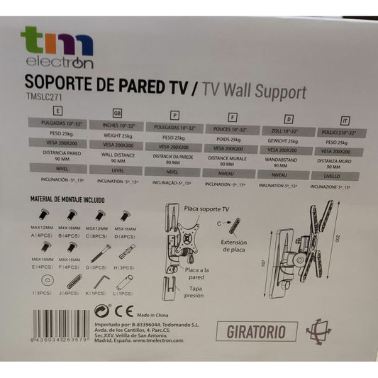 TV Mount TM Electron 25 kg 10"-32"