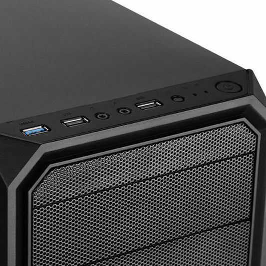 ATX Mini-tower Box with Card Reader Nox-Xtreme Coolbay MX2 Black