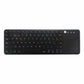 Keyboard with Touchpad CoolBox CoolTouch Black QWERTY