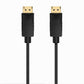 DisplayPort Cable Aisens A124-0737 Black 50 cm