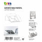 Notebook Stand TM Electron Foldable White