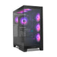 ATX Semi-tower Box Nox-Xtreme NXHUMMERGLOCKBK Black