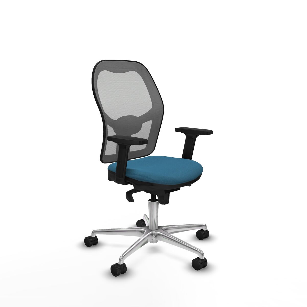 Gaming Chair Piqueras y Crespo 2D086N0 Grey Petroleum green