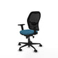Gaming Chair Piqueras y Crespo 2D036N0 Black Petroleum green