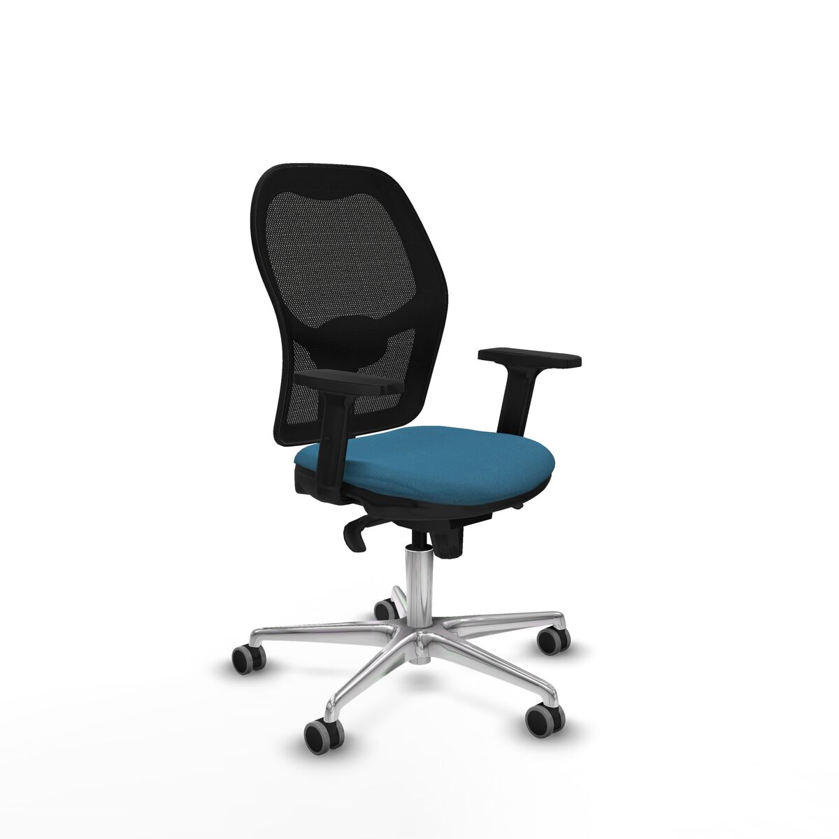Gaming Chair Piqueras y Crespo 2D086G0 Black Petroleum green