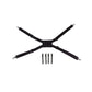 Coaxial TV Antenna Cable Gamber Johnson FM-USHRN-KIT Black