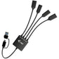 USB Hub i-Tec CACBLHUB2A2C Black