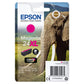 Original Ink Cartridge Epson EXPRESSION PHOTO XP-950 - 24XL Magenta (10 Units)