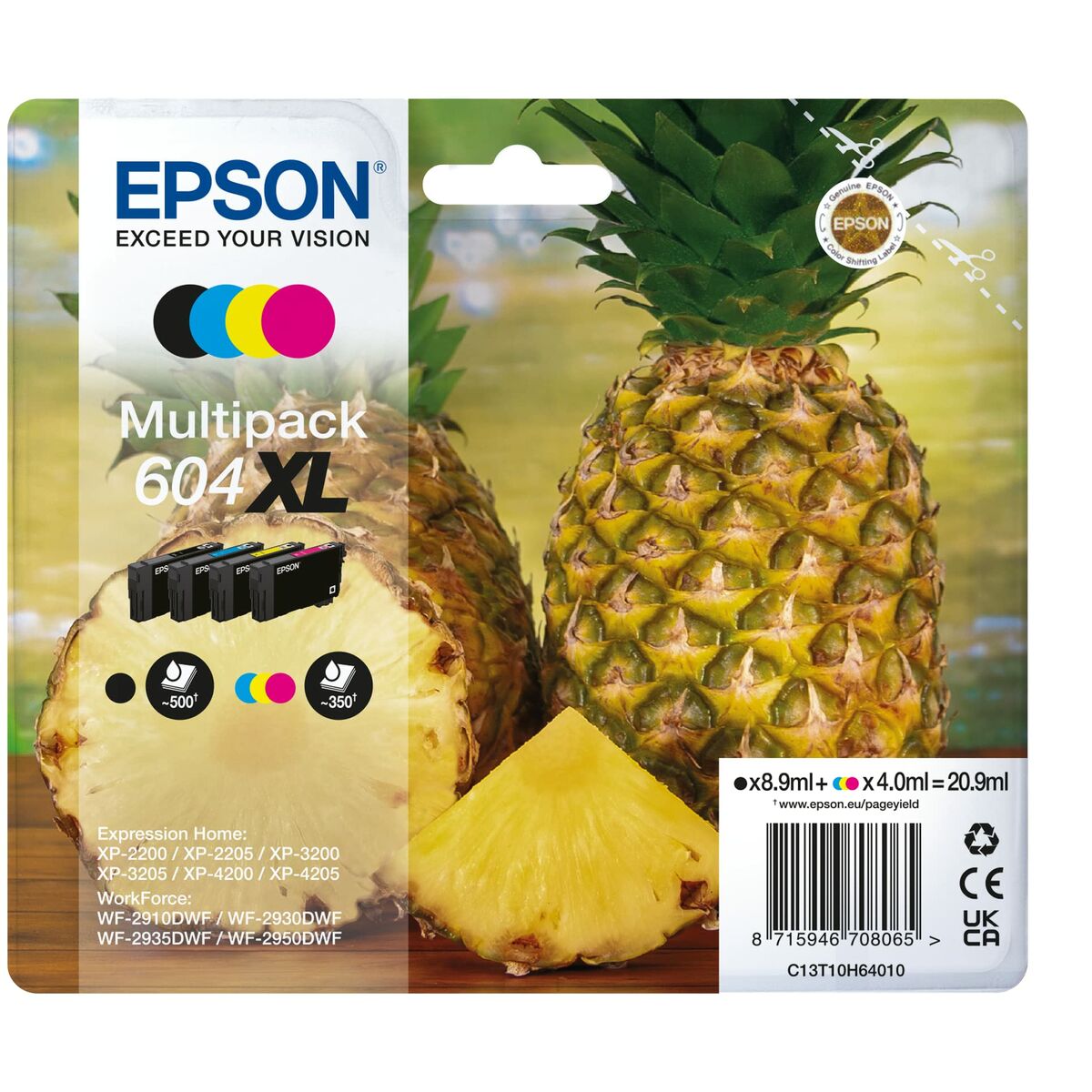 Original Ink Cartridge Epson 604XL Black