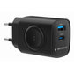 Wall Charger GEMBIRD TA-UC-PDQCW20-01-BK