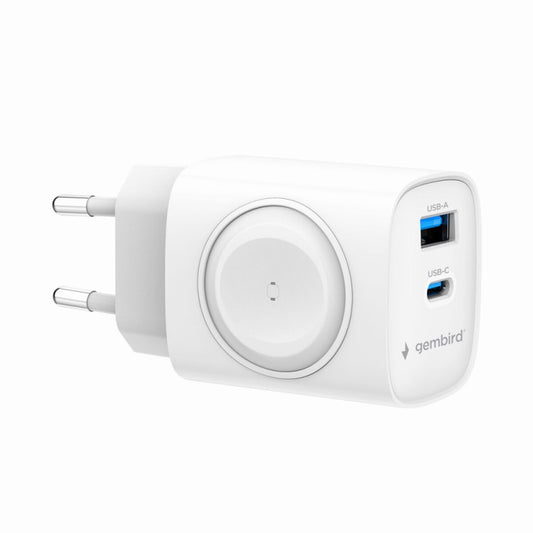 Wall Charger GEMBIRD TA-UC-PDQCW20-01-W
