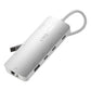 USB Hub Linq Byelements LQ49081PS White Grey