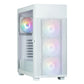 ATX Semi-tower Box Zalman S5 NEO WHITE White