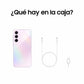Smartphone Samsung Galaxy A35 6,6" 6 GB RAM 128 GB Lilac