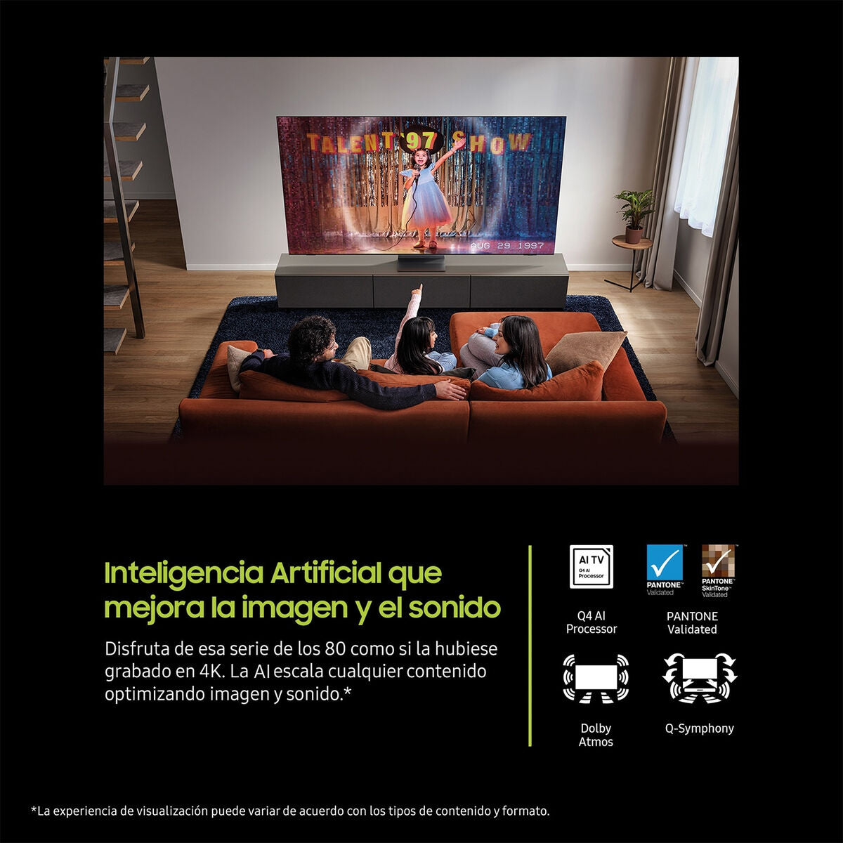 Smart TV Samsung TQ43Q8F 43" 4K Ultra HD LED HDR QLED