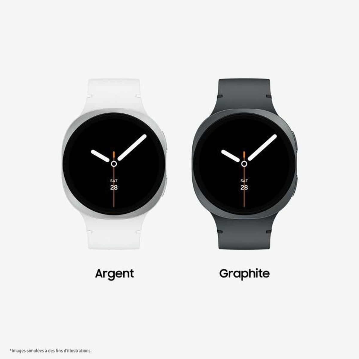 Smartwatch Samsung Watch8 Black Graphite 1,3" 40 mm