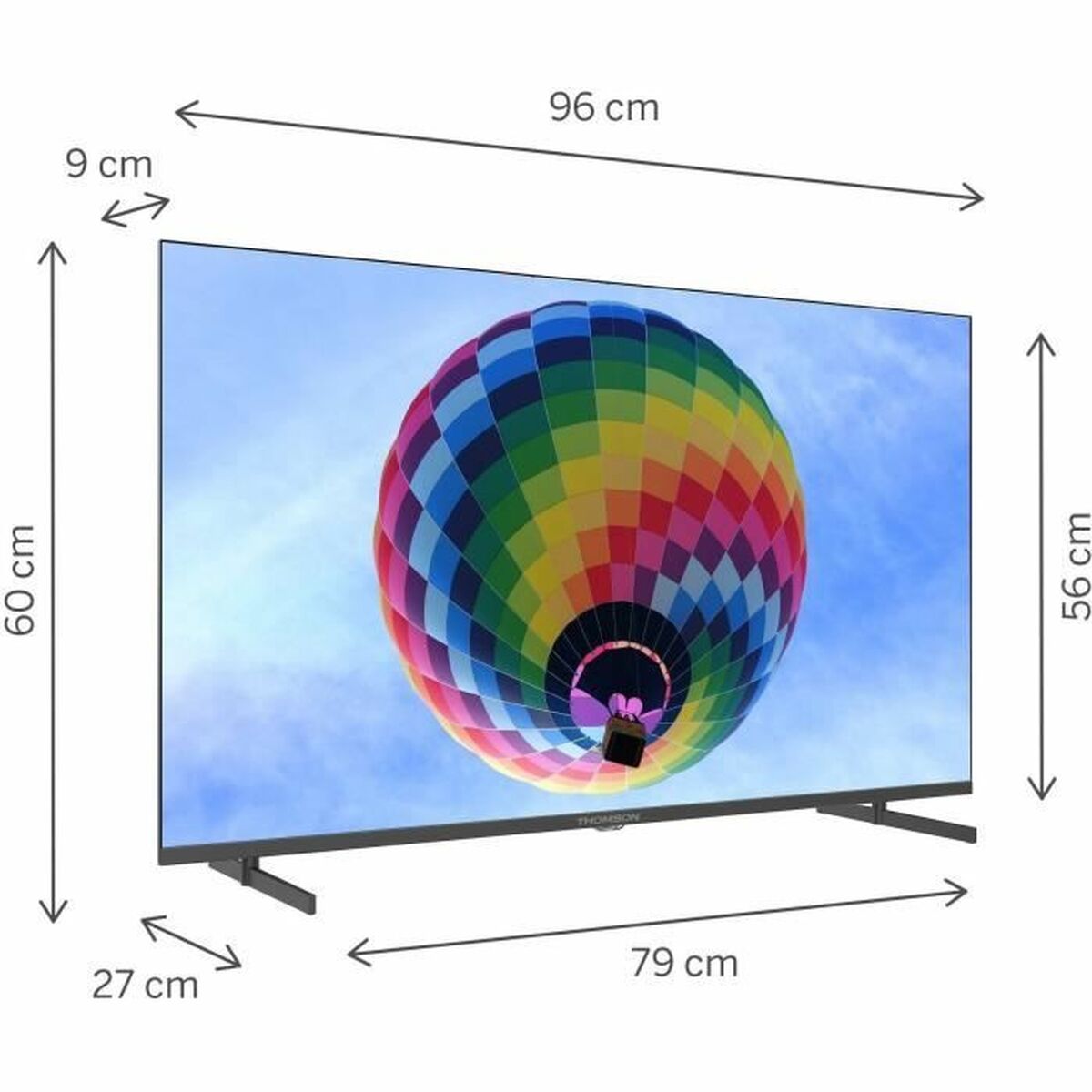 Smart TV Thomson 43QG4S14 43" QLED 4K Ultra HD