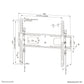 TV Mount Neomounts WL35-750BL18 43"