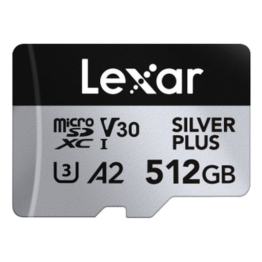 Micro SD Memory Card with Adaptor Lexar LMSSIPL512G-BNANG 512 GB