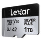 Micro SD Memory Card with Adaptor Lexar LMSSIPL001T-BNANG 1 TB