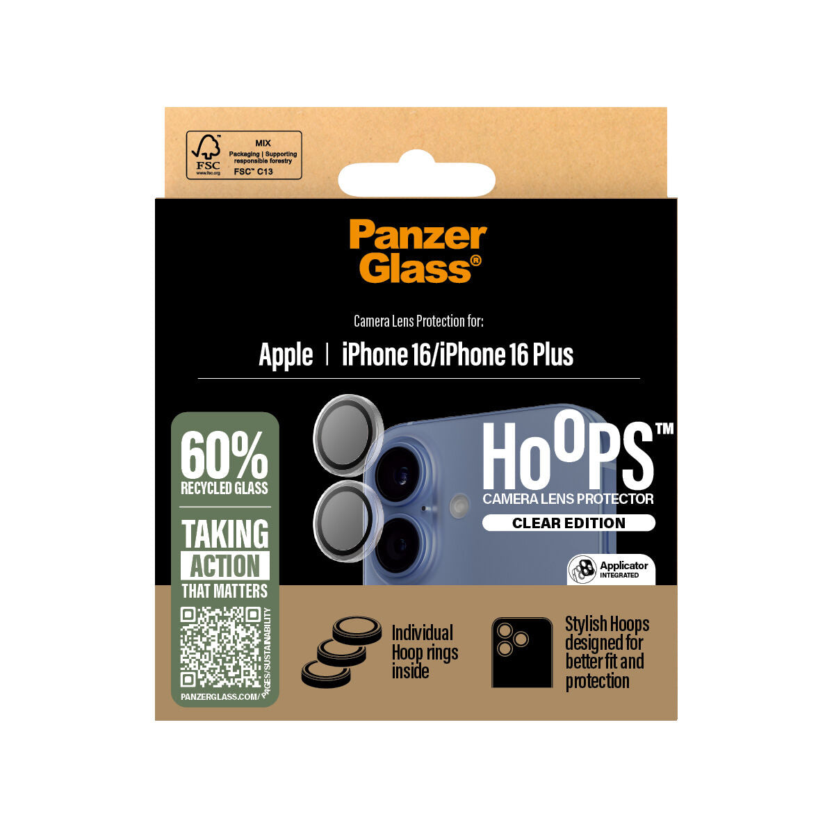Mobile Screen Protector Panzer Glass 1285 Apple