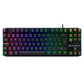 Keyboard and Mouse Newskill NS-KB-GUNGNYRT-GAT-R Black Spanish QWERTY