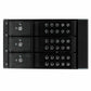 Rack Startech HSB3SATSASBA Black 3,5" Portable