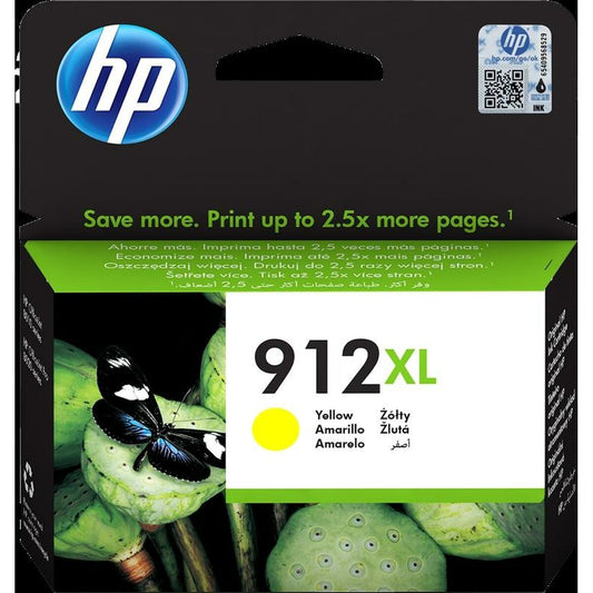 Original Ink Cartridge HP 912XL Yellow (60 Units)